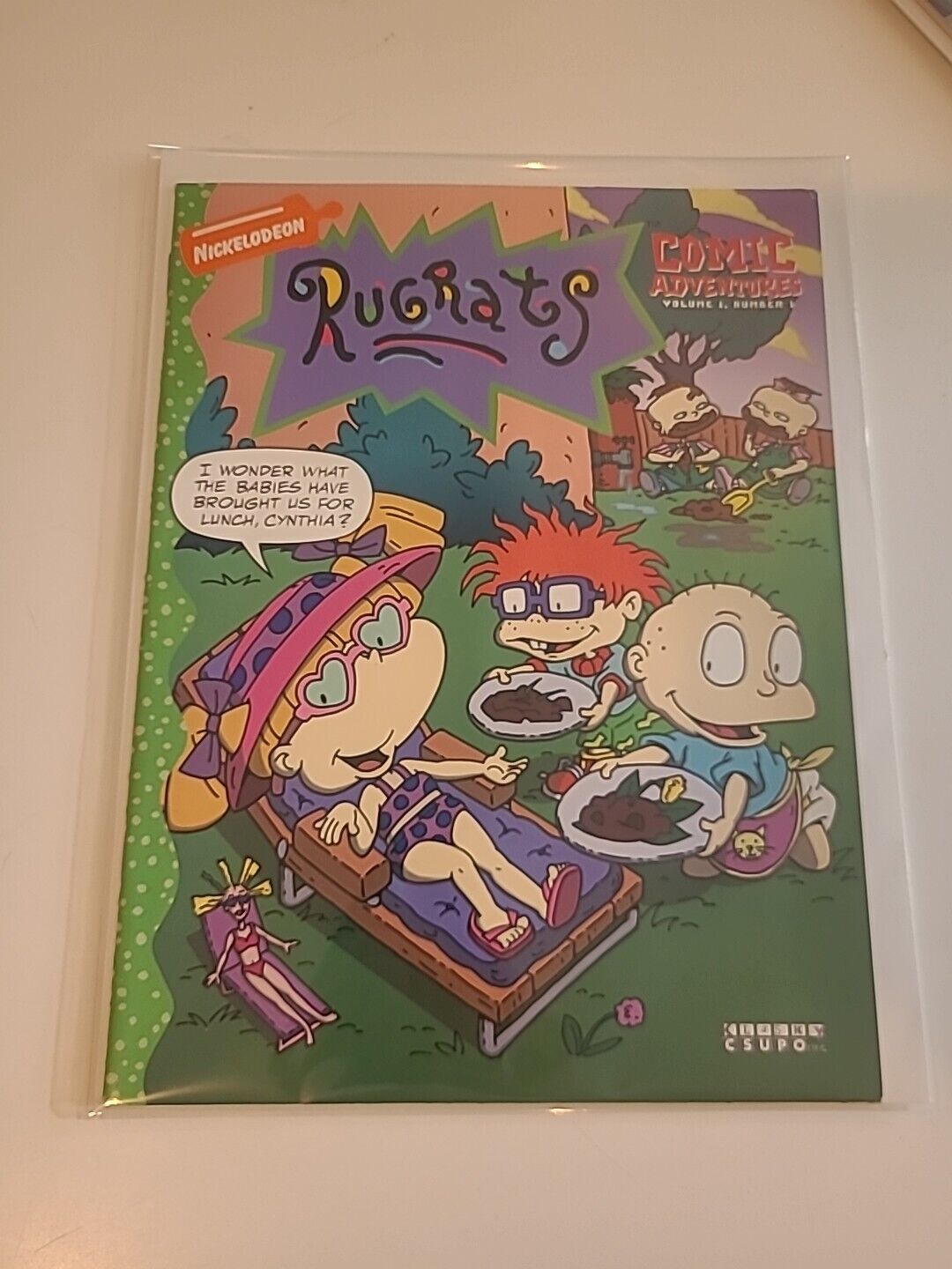 Rugrats Comic Adventures Volume 1, Number 3 Bagged Boarded 