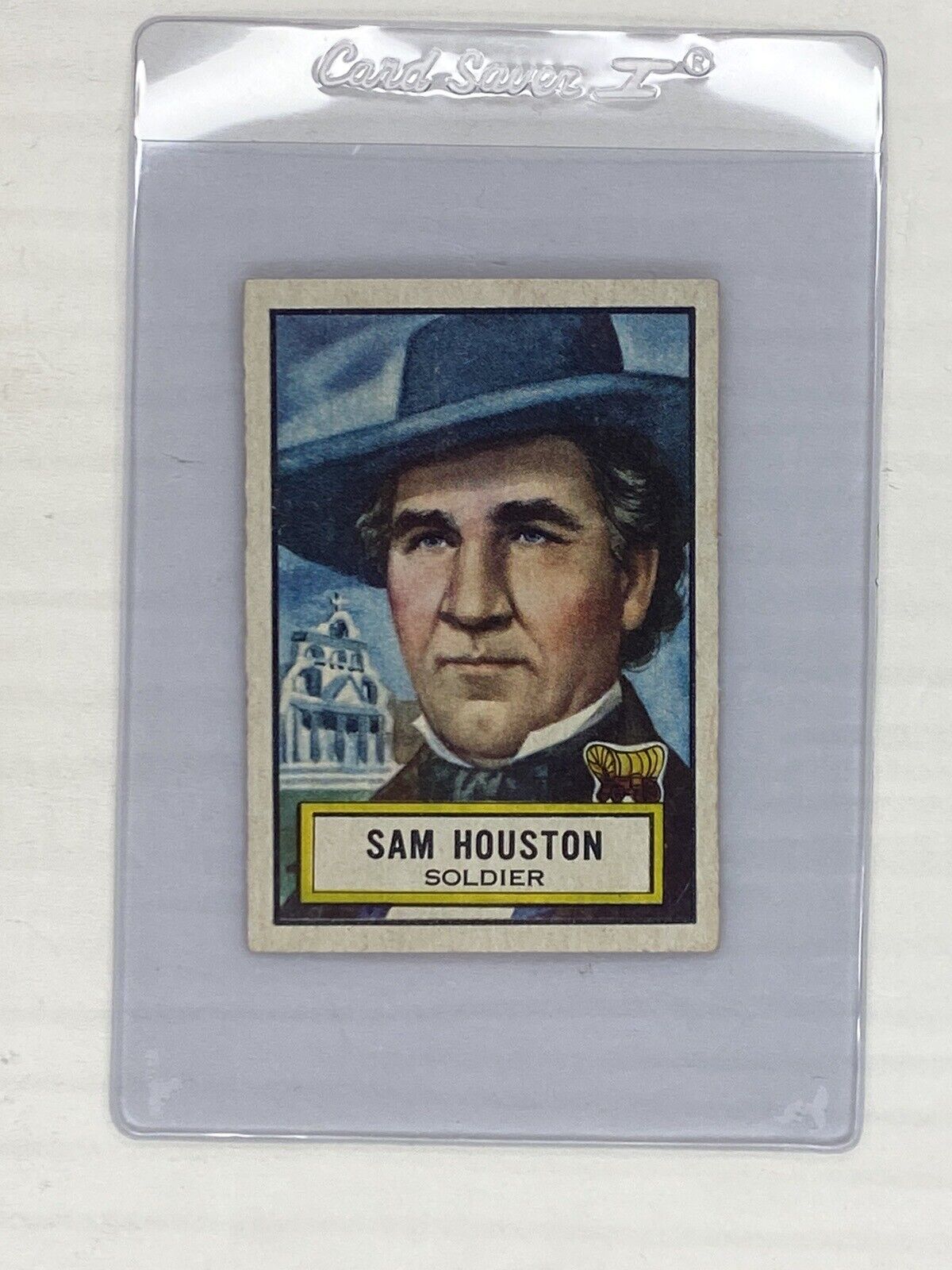 1952 Topps Look n See #61 Sam Houston