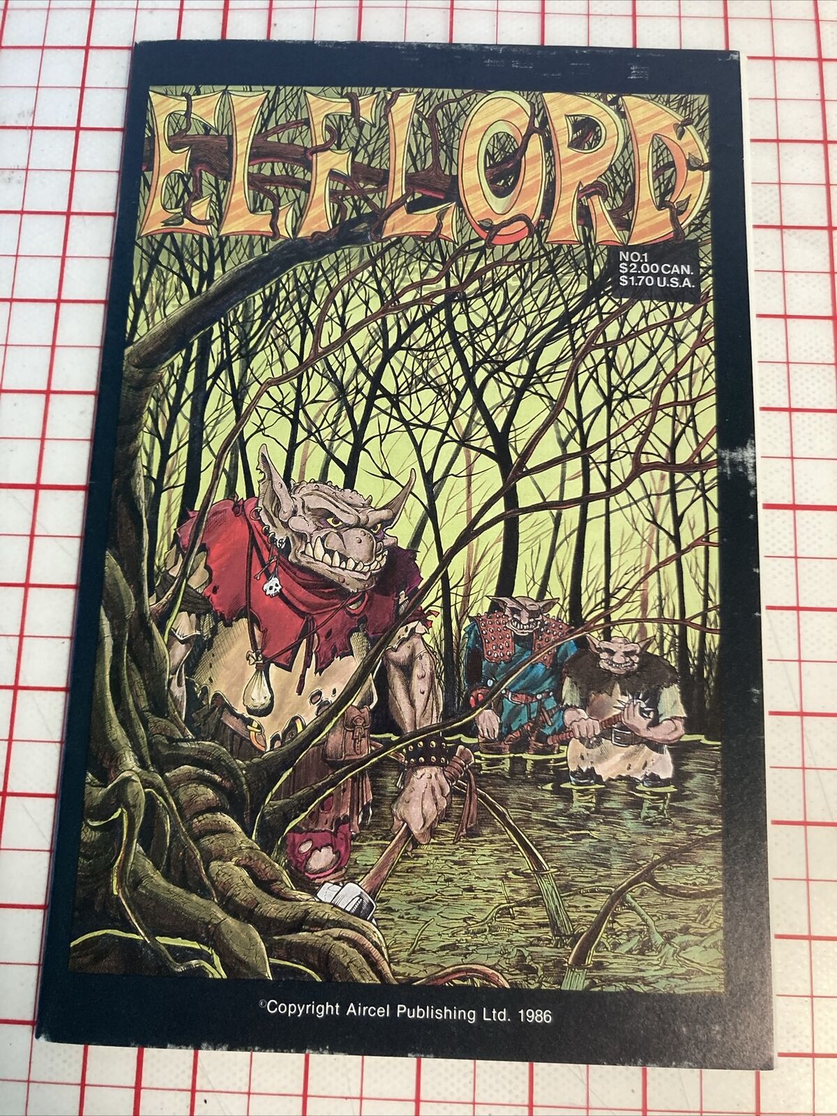 Elflord #1 - Canadian Comic - Aircel Comics - 1st Printing FN