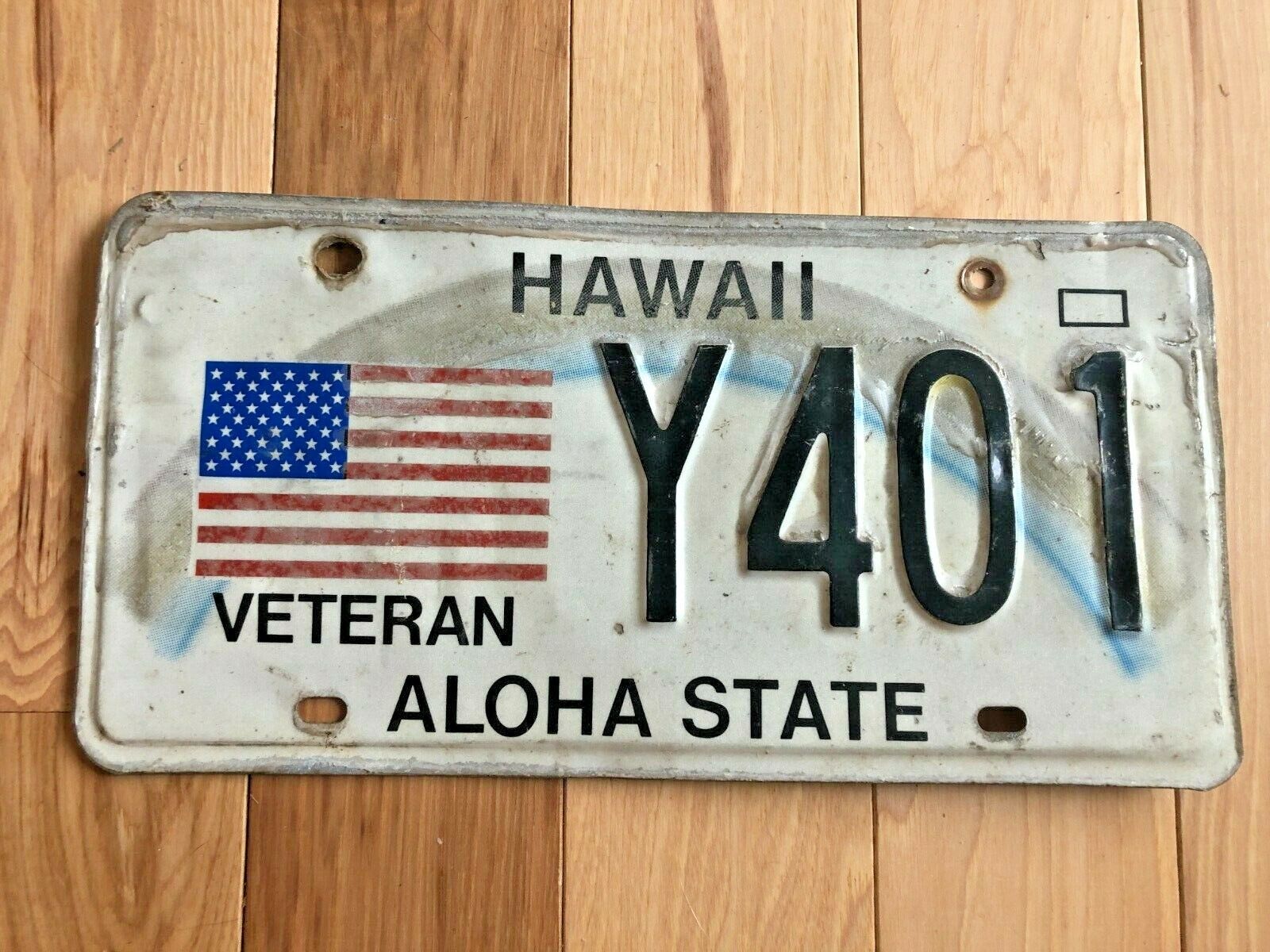 Hawaii Veteran License Plate