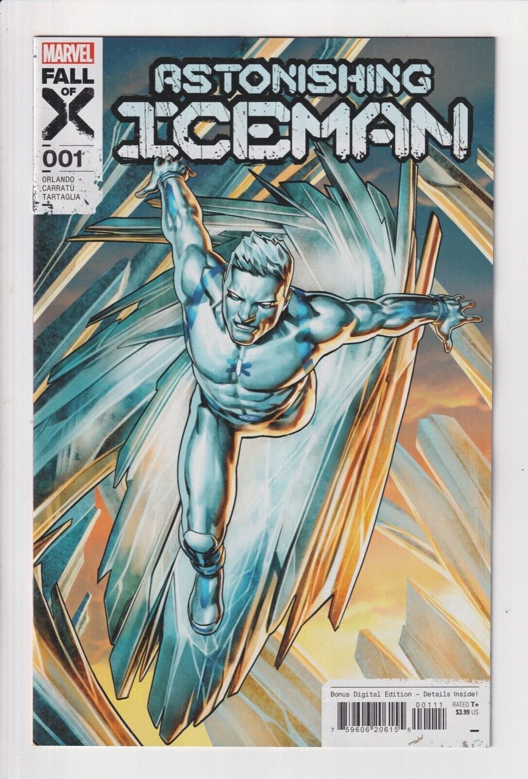 ASTONISHING ICEMAN 1 2 3 or 4 NM 2023 Marvel comics sold SEPARATELY you PICK