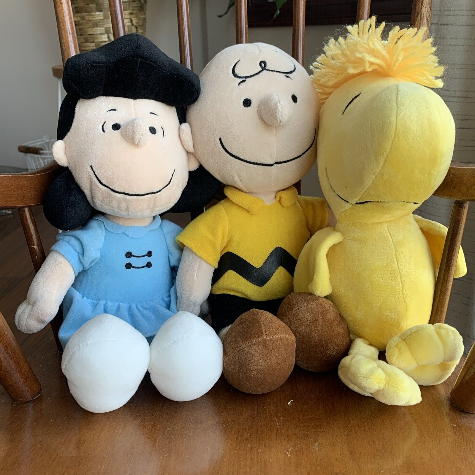 Peanuts Charlie Brown, Lucy and Woodstock. Kohl\'s Cares set. Excellent Condition