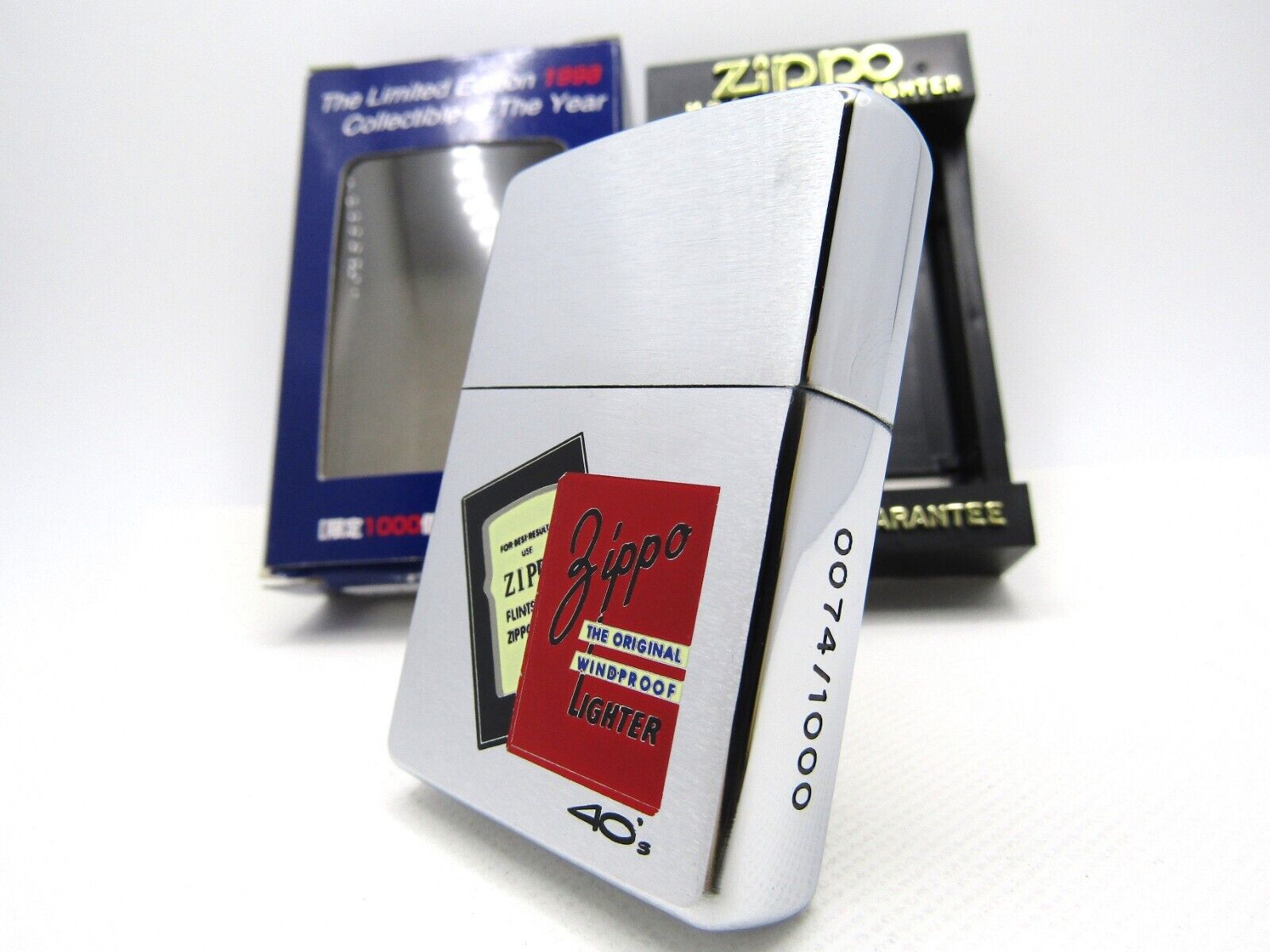 40\'s Box Design 1998 COTY Limited ZIPPO 1997 Mint Rare
