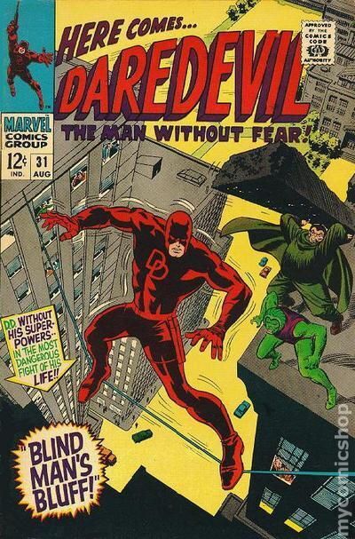 Daredevil #31 VG- 3.5 1967 Stock Image Low Grade