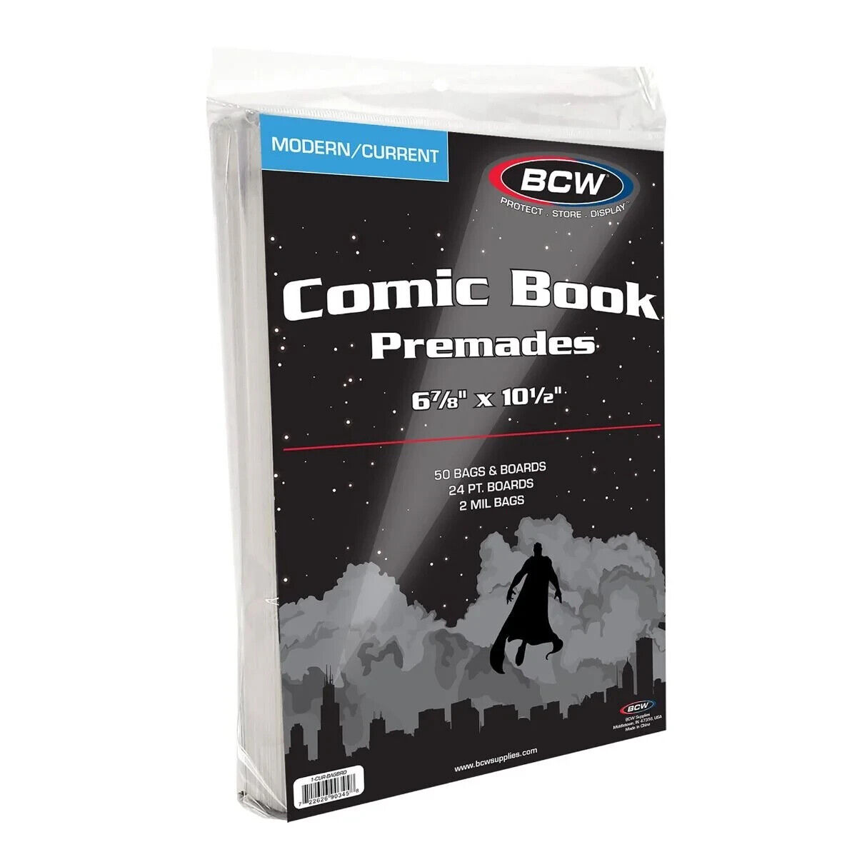 BCW Premade Current Comic Bag / Board Lots 50 100 150 200 250 300 