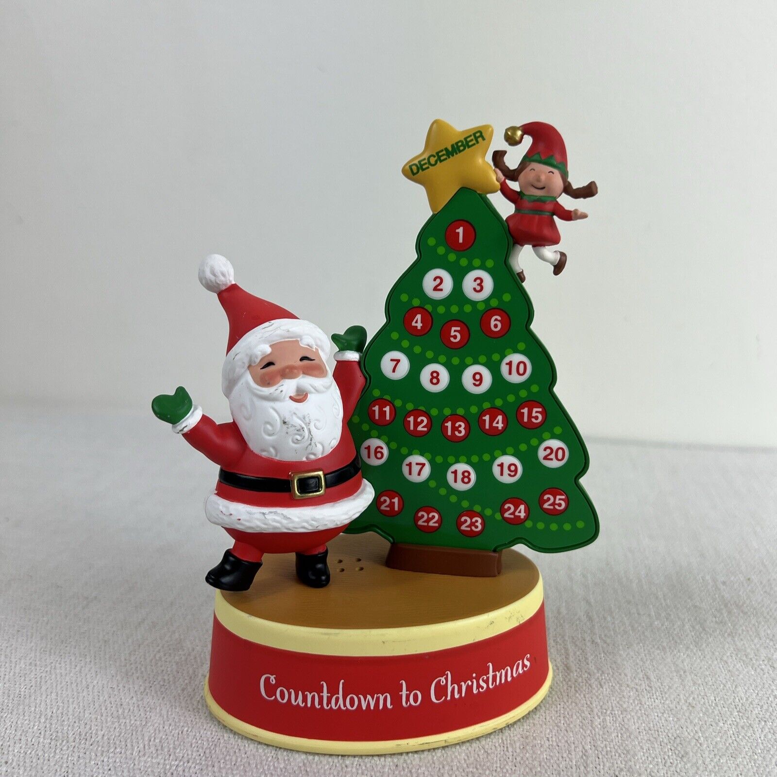 Hallmark 2014 Countdown to Christmas with Merry The Elf Magic Ornament Musical