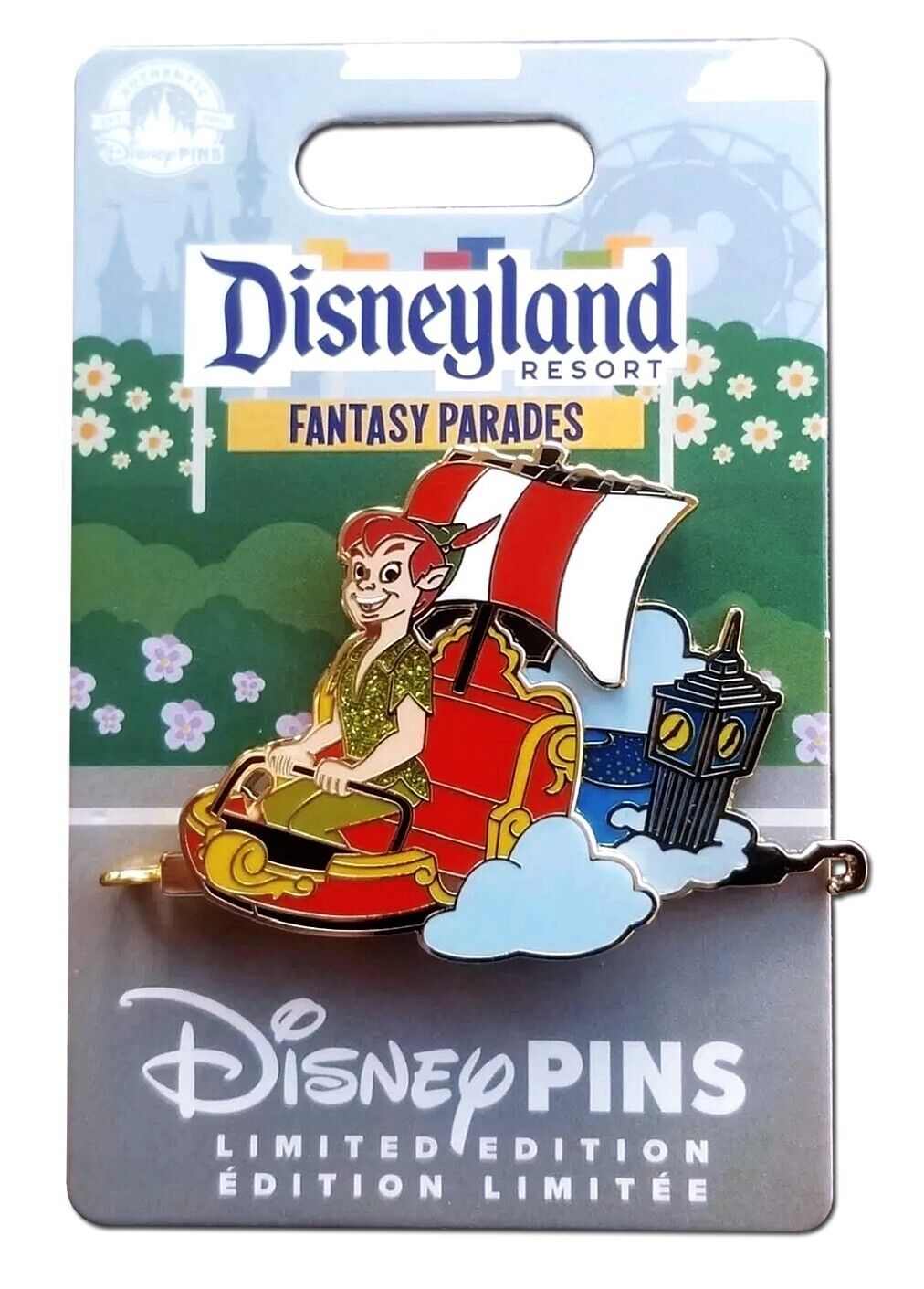 Disney Pin Peter Pan Disneyland Parades LE 2500