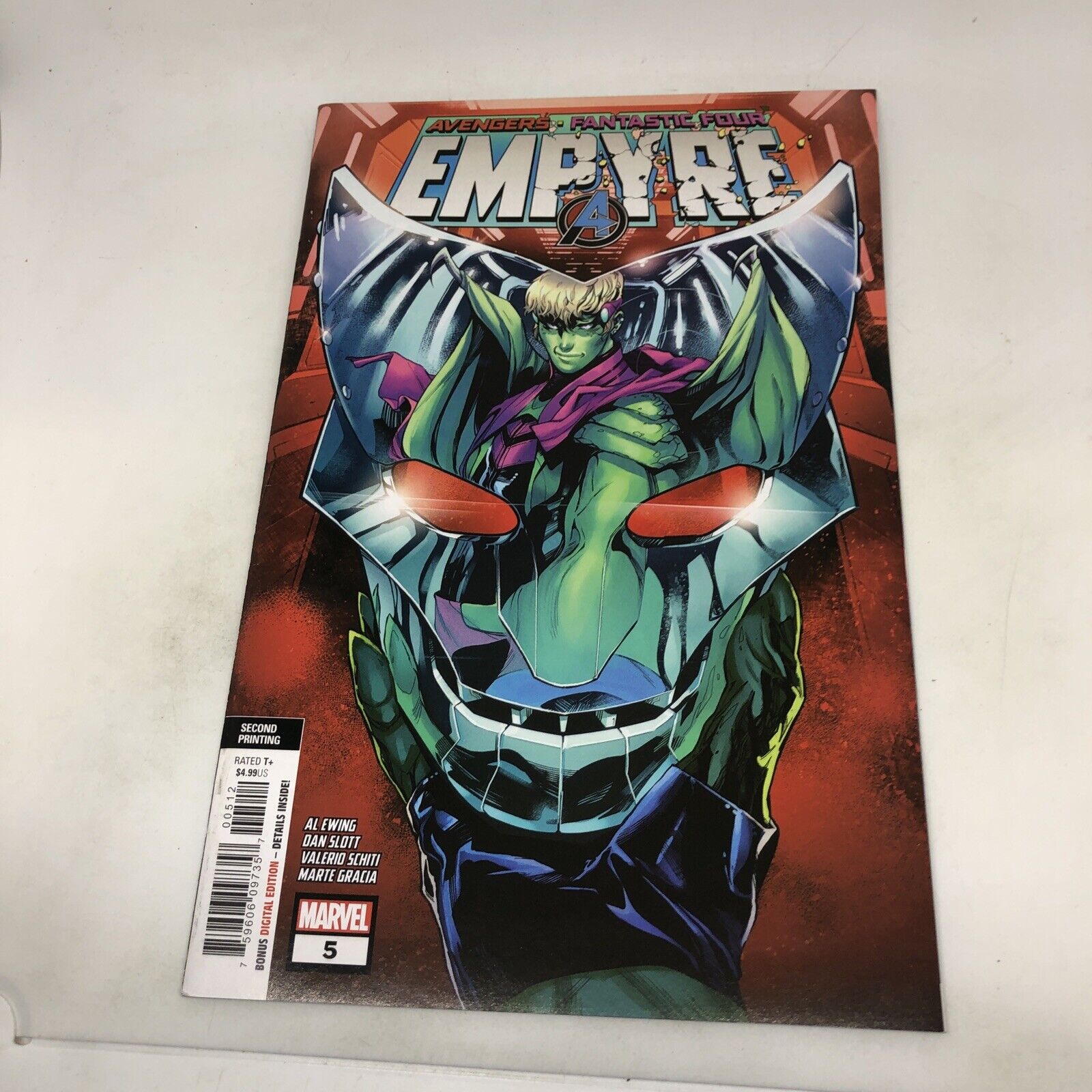Marvel Comics Avengers/Fantastic Four: Empyre #5 NM-M 2nd Print Variant