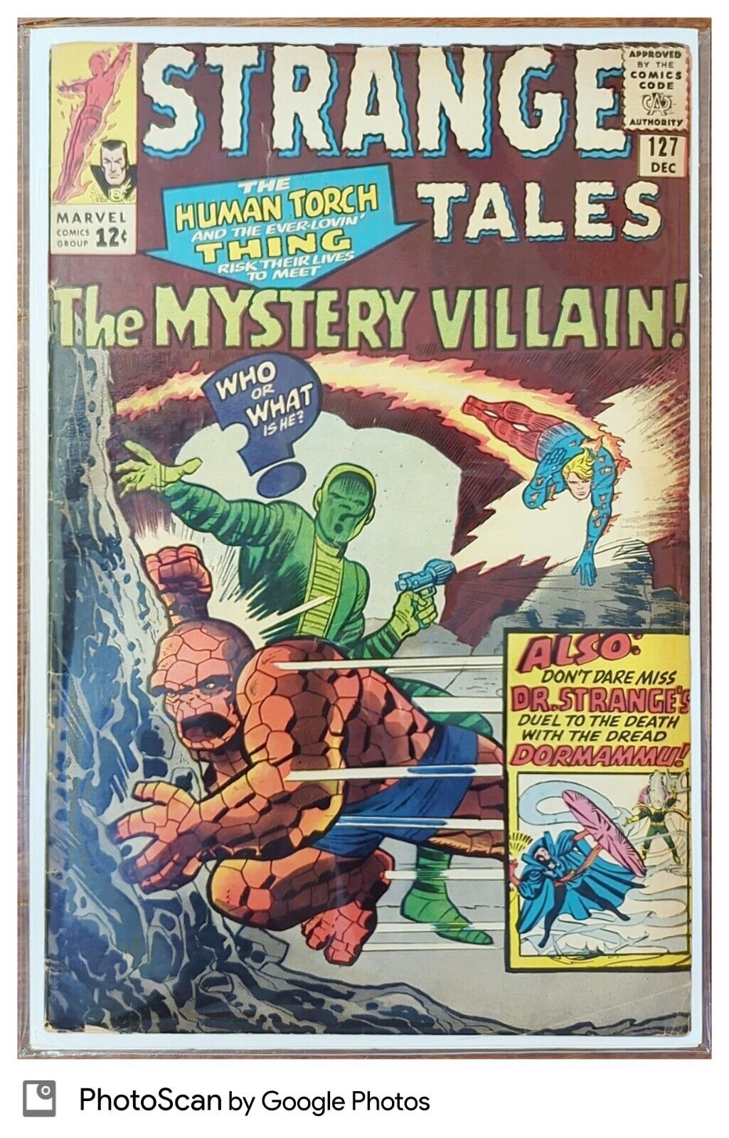 Strange Tales #127 (Marvel 1965) 1st Cloak of Levitation Eye Agamoto 2nd Clea