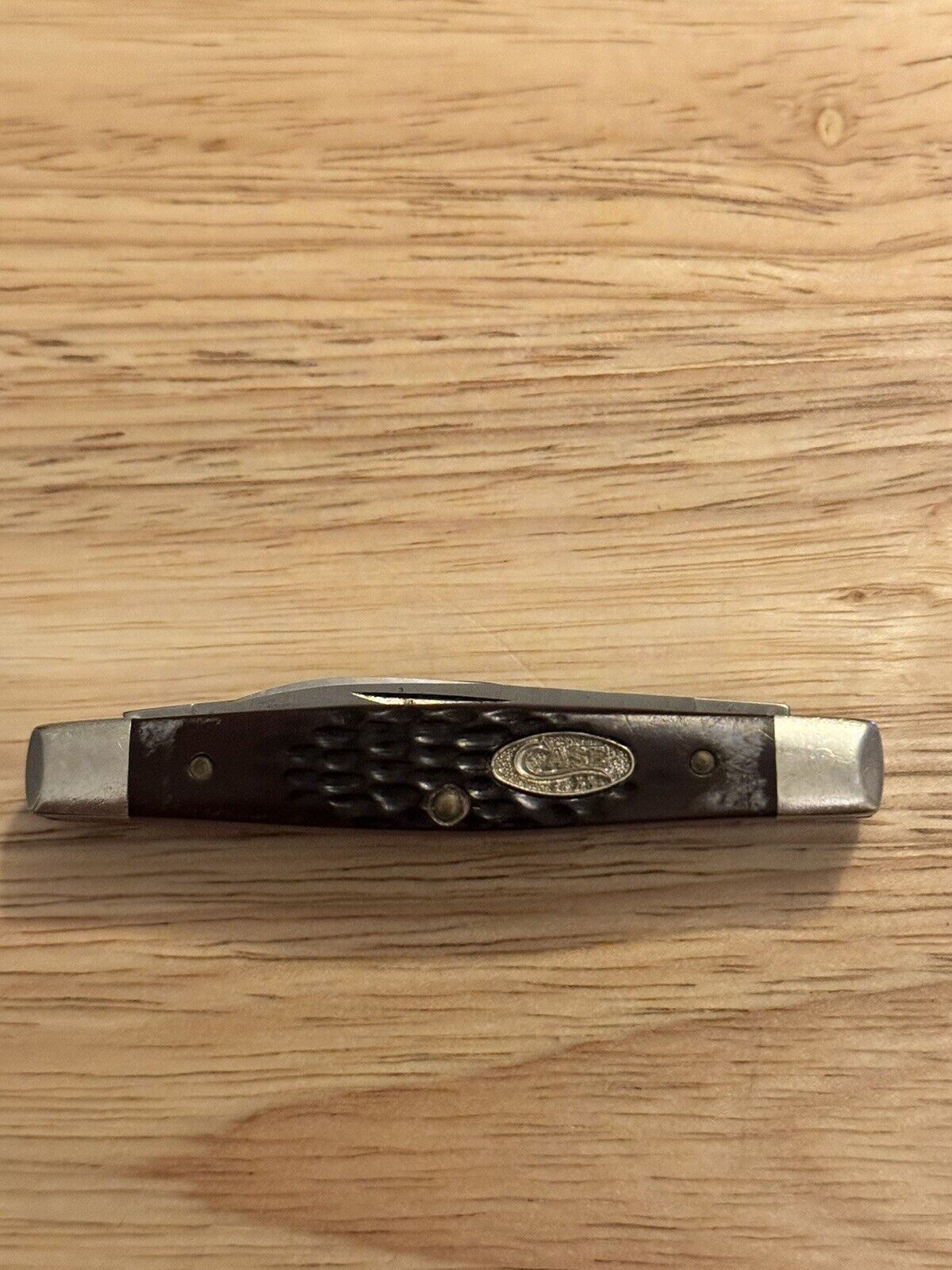 VINTAGE 1980\'S COLLECTIBLE CASE XX 62042 SS FOLDING KNIFE. MADE IN USA