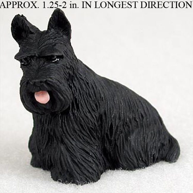 Scottish Terrier Mini Figurine