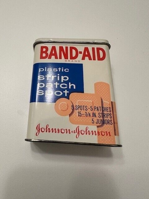 Vintage Band-Aid Brand Tin \