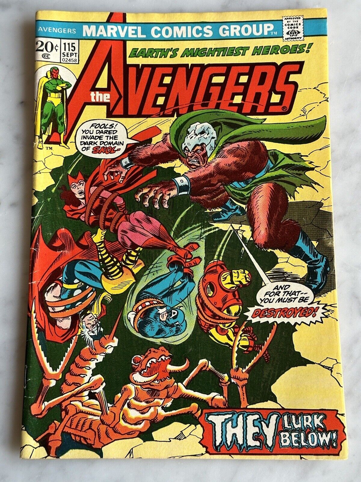 Avengers #115 - Buy 3 for  (Marvel, 1973) AF