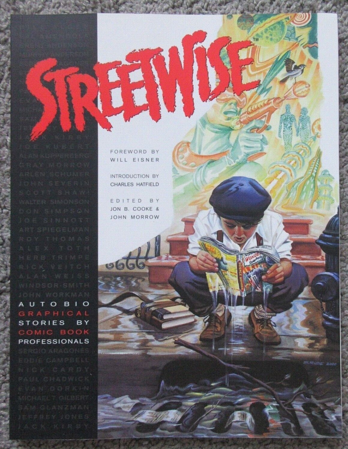 MINT NEW 2000 STREETWISE MORROW COOKE FIRST PRINT JULY COMIC PROFESSIONALS