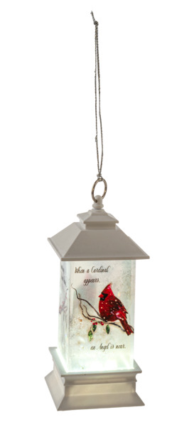 Ganz, Midwest CBK LED Lite-up Bereavement Cardinal mini Shimmer Lantern