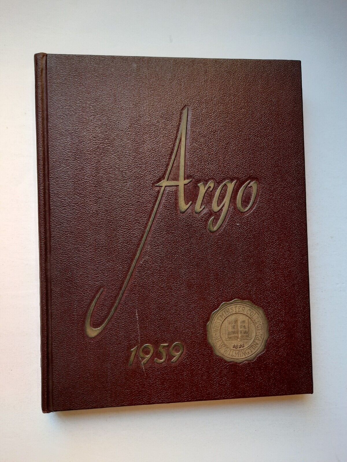 Vintage WESTMINSTER COLLEGE Yearbook 1959 THE ARGO Pennsylvania