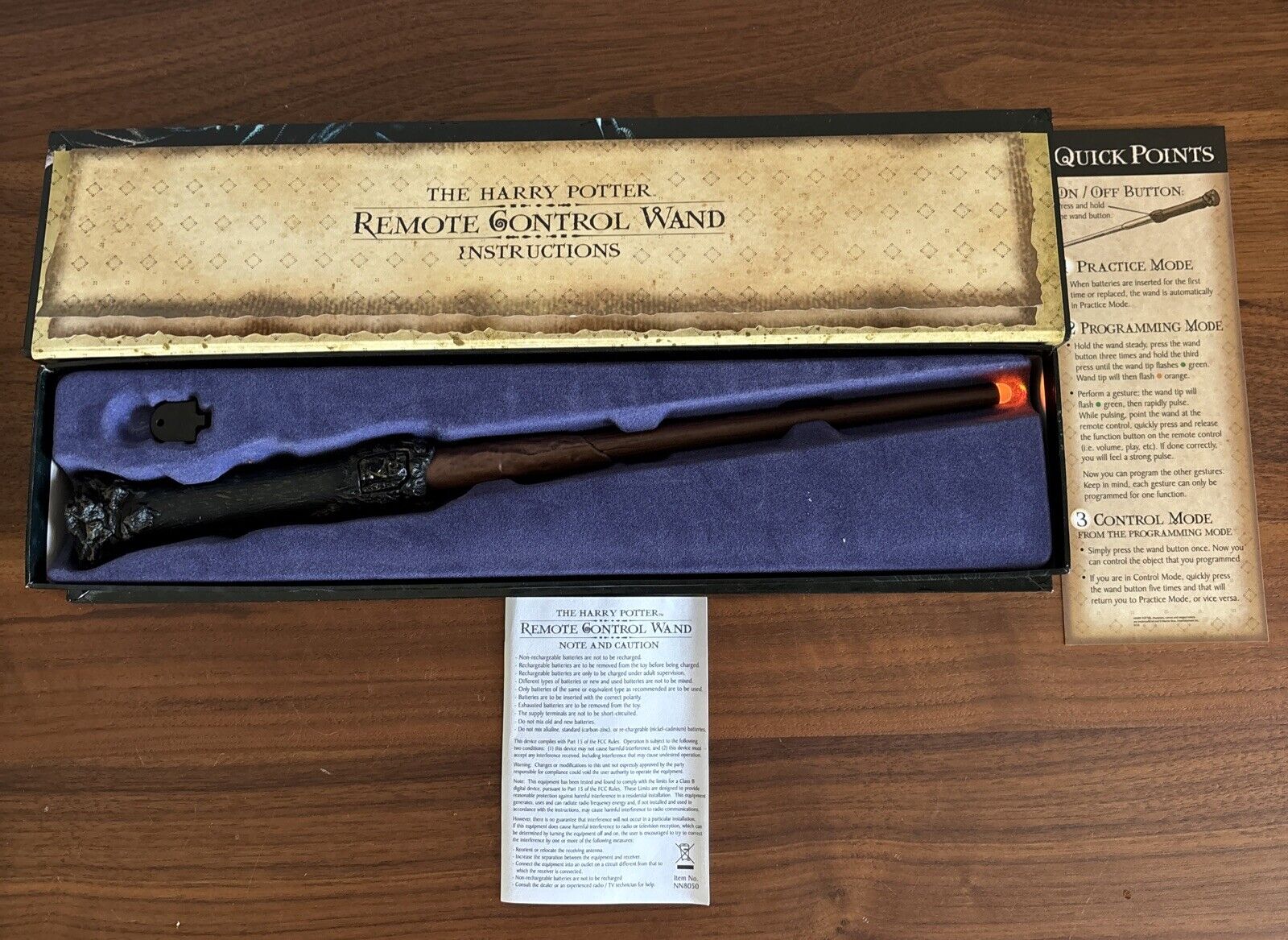 The Noble Collection Harry Potter TV Remote Control Wand NN8050