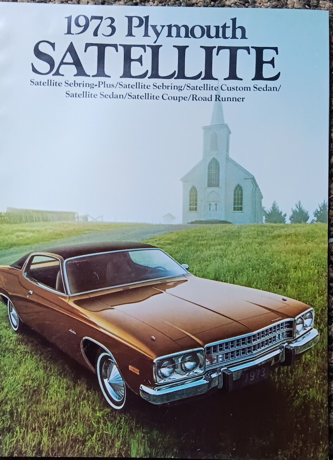 1973 Plymouth Satellite/Sebring Plus Antique Original Car Brochure