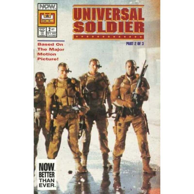Universal Soldier #2 in Very Fine minus condition. Now comics [u;