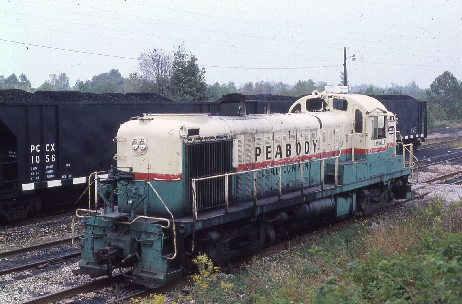 PEABODY COAL CO  Alco RS-3 #8624 Lynnville, IN  09/25/80