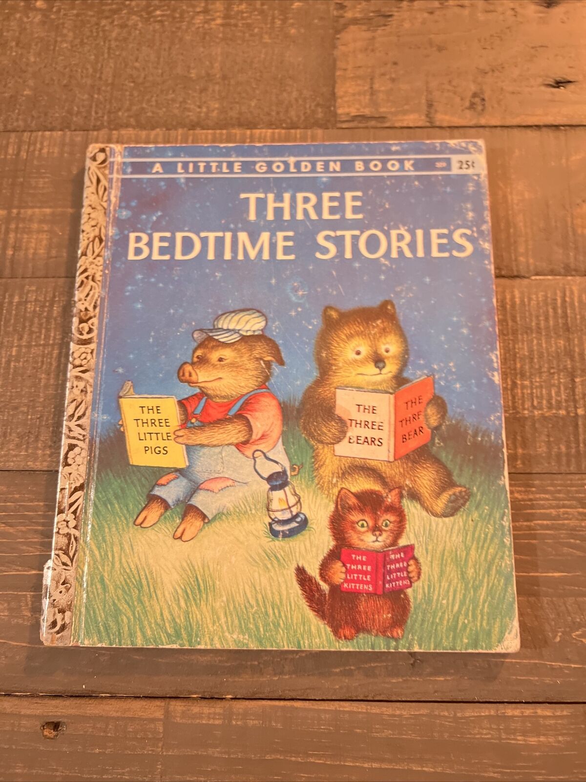 1958 Three Bedtime Stories, A Little Golden Book