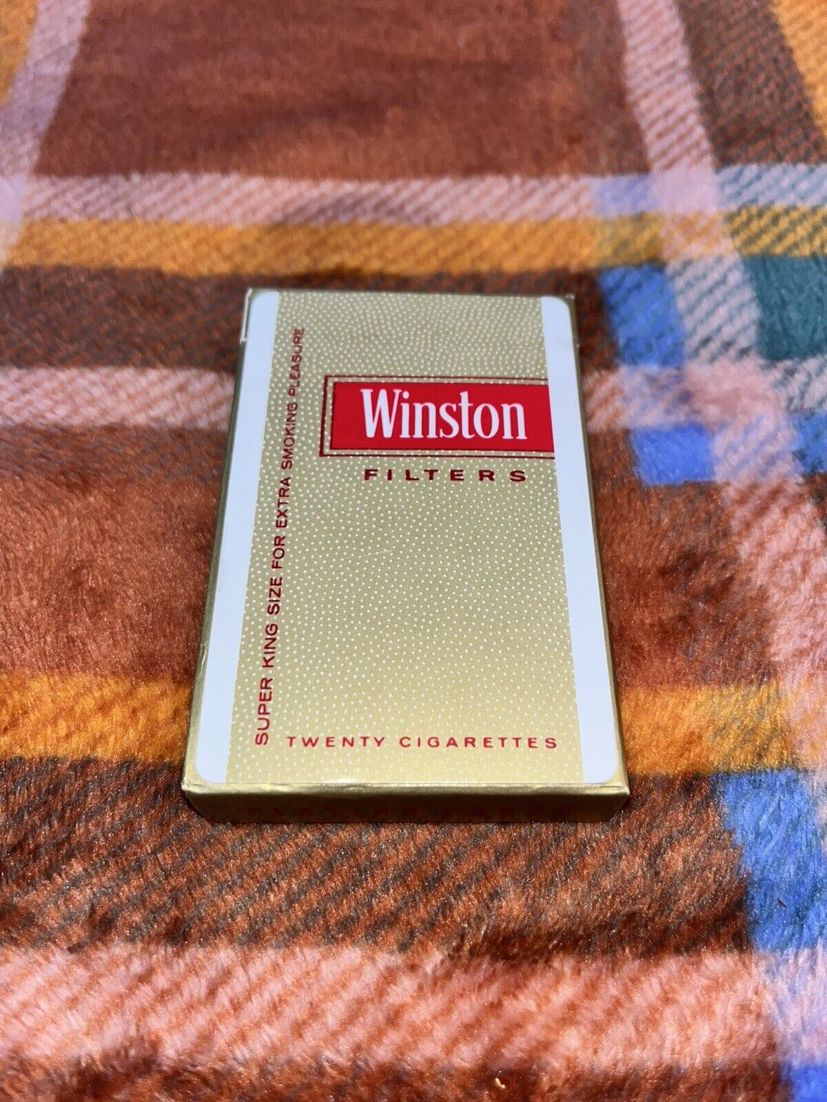 Winston Filters Cigarette Playing Card Deck R.J. Reynolds Tobacco Co VTG