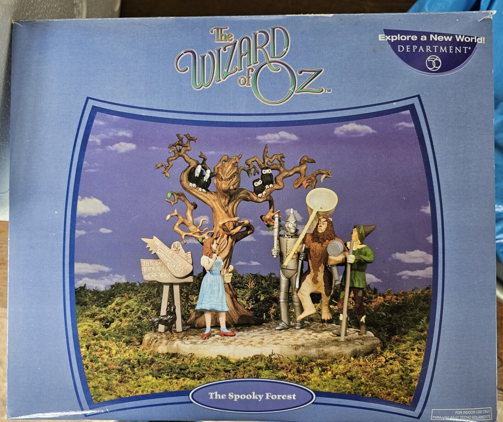 Dept. 56 Wizard Of Oz The Spooky Forest Diorama  In Original Box