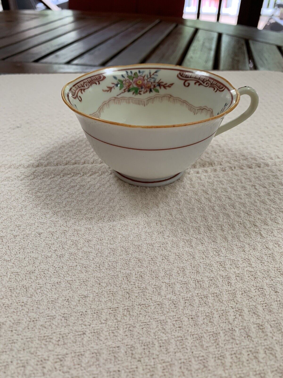 1928-1942 Noritake Sake Tea Cup Made in Japan Antique Chikaramachi 
