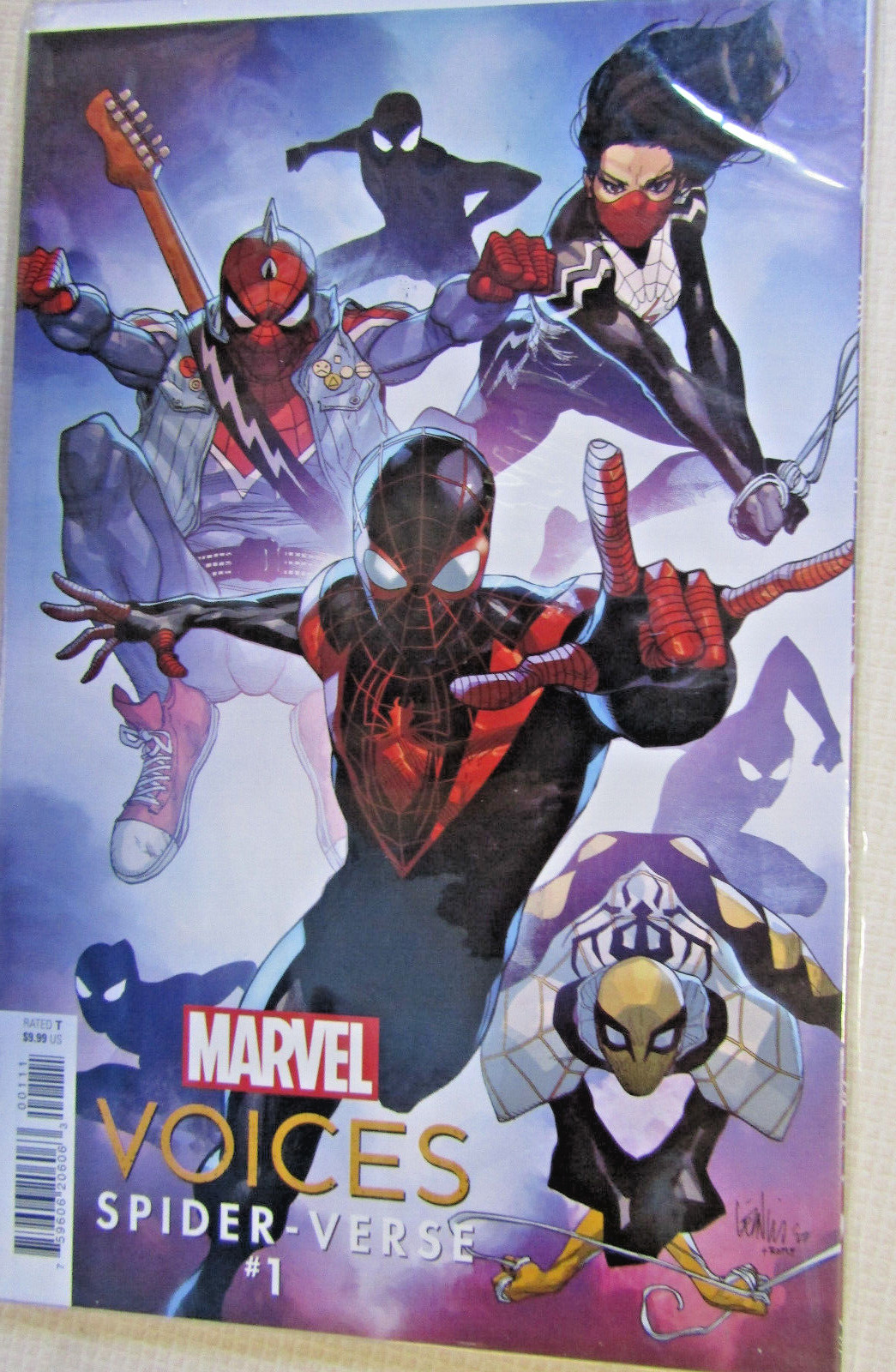 MARVEL VOICES SPIDER-VERSE #1 COVER A (2023) CARDED \
