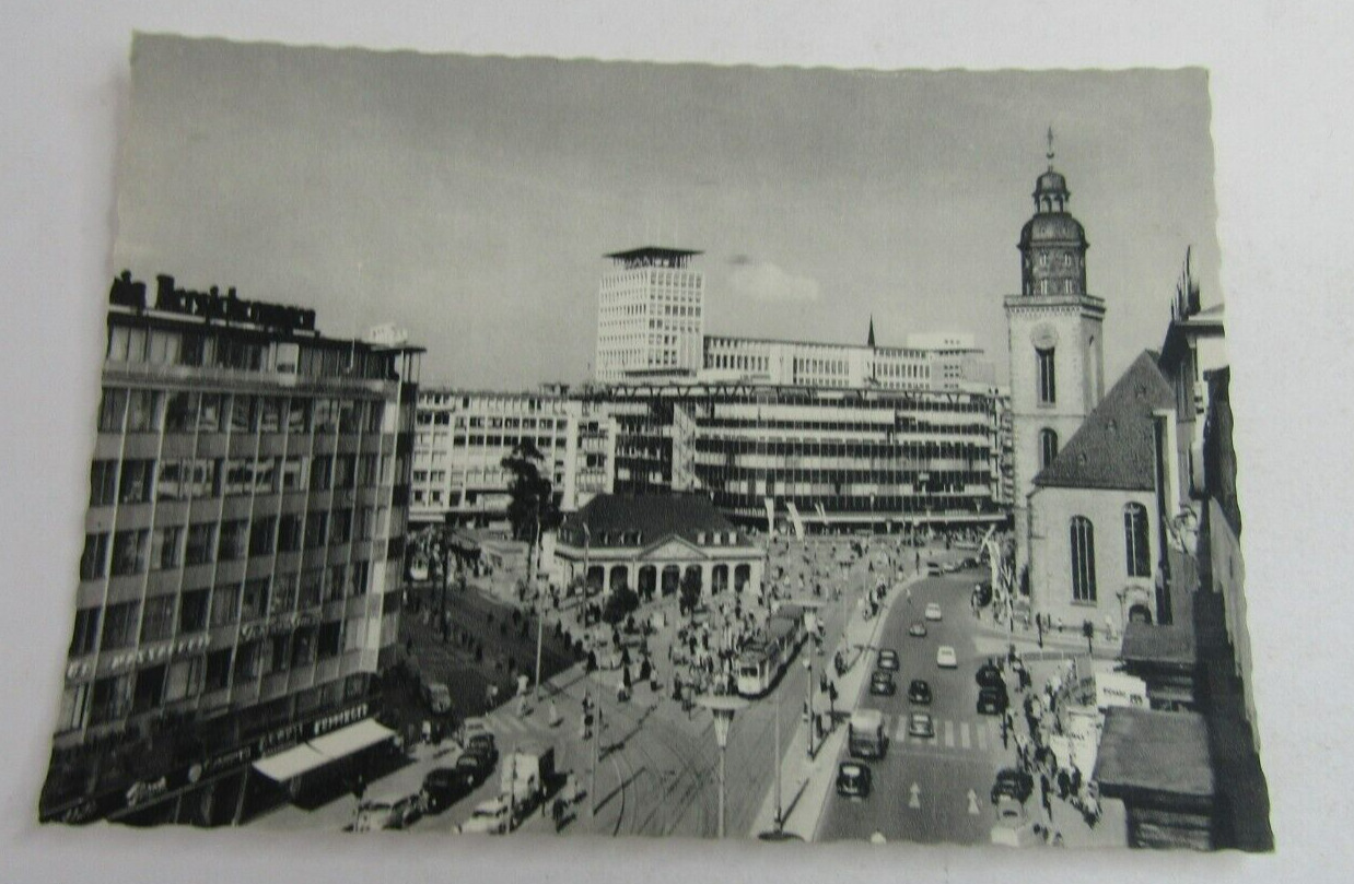 VTG Frankfurt AM Main Rossmarkt und Hauptwache Post Card