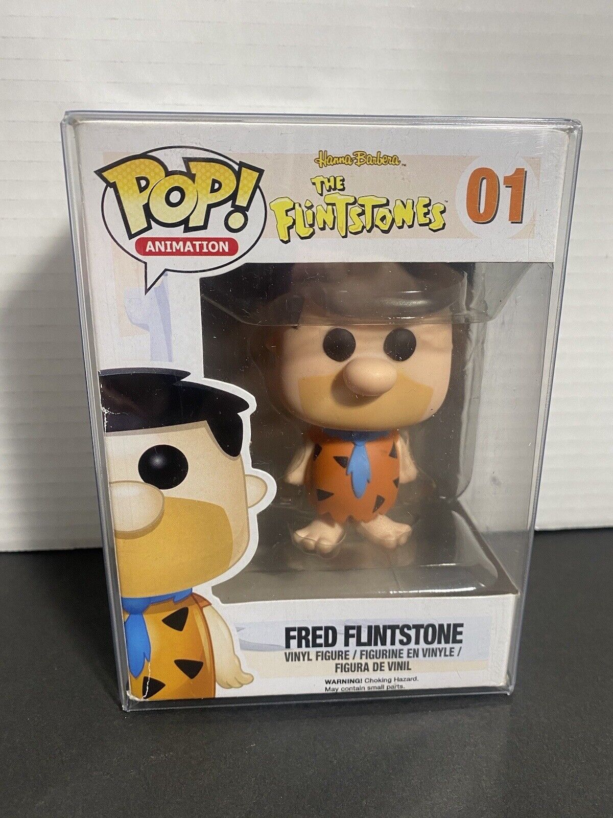FUNKO POP The Flintstones Fred Flintstone #01 With Protector