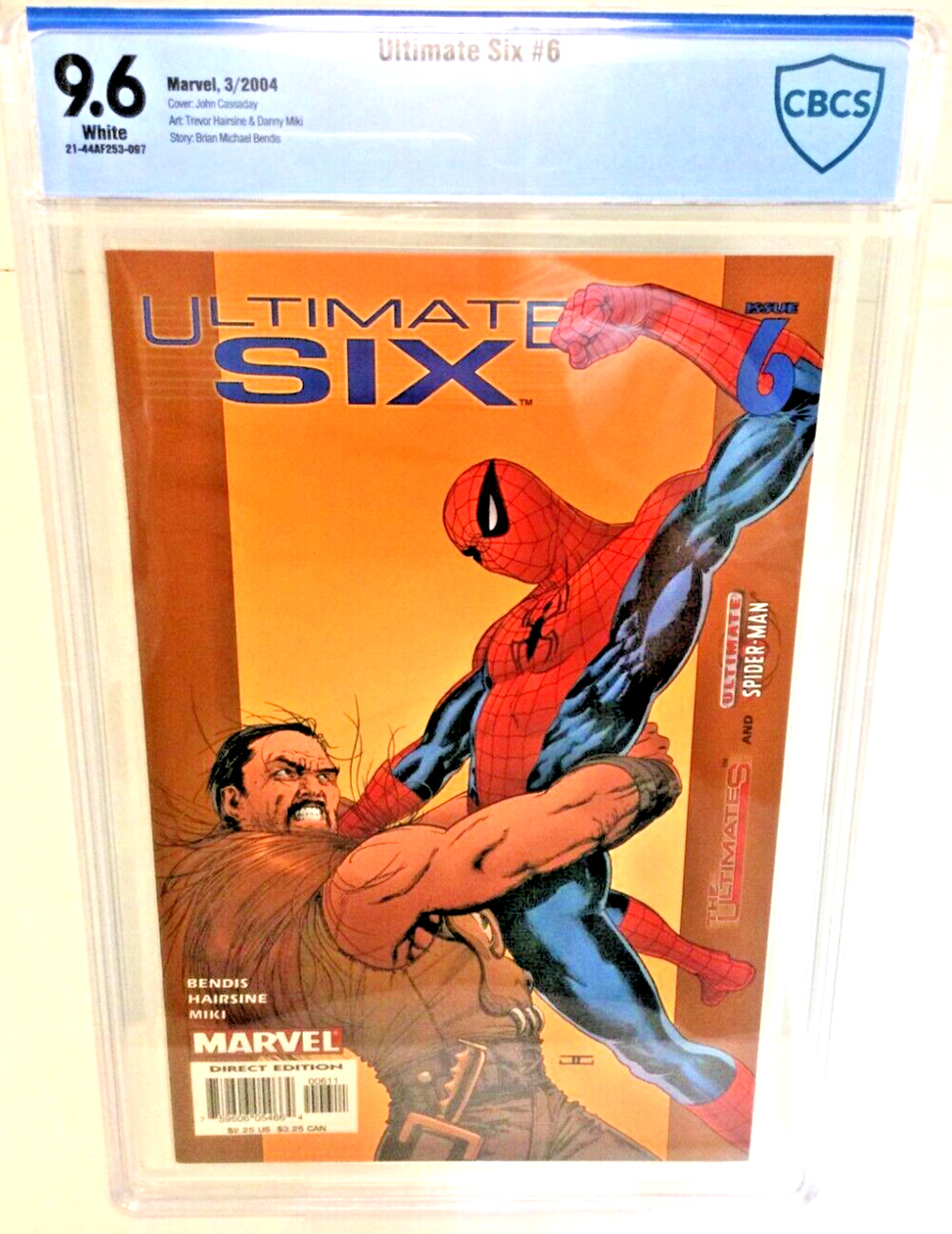 Ultimate Six Issue 6 Marvel Comic Book Graded 9.6