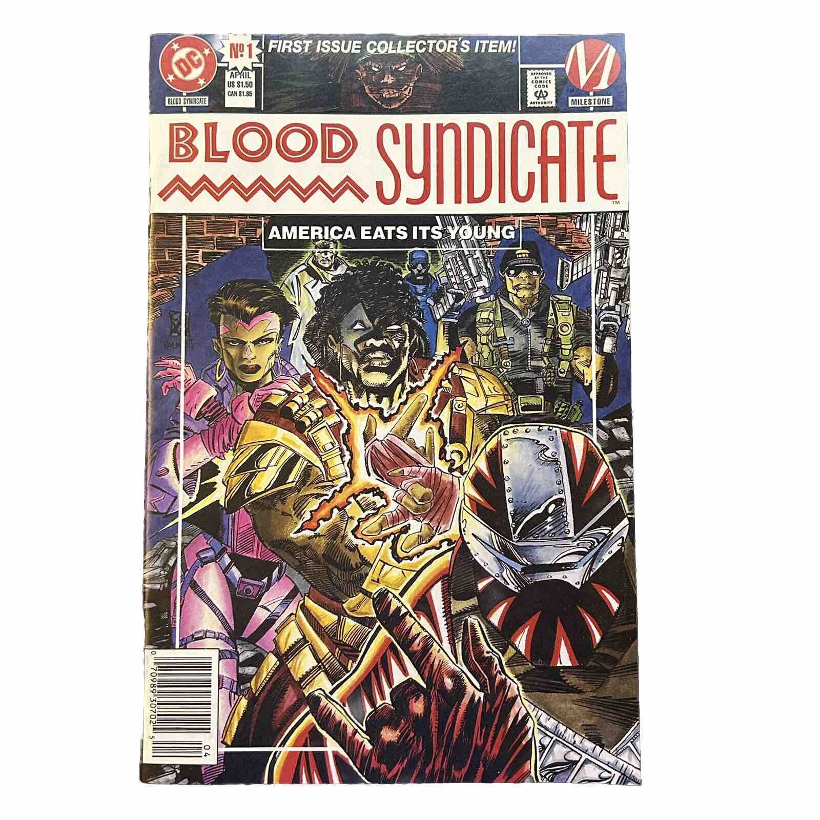 Blood Syndicate No. 1 - DC Comics - April 1993 - VF+