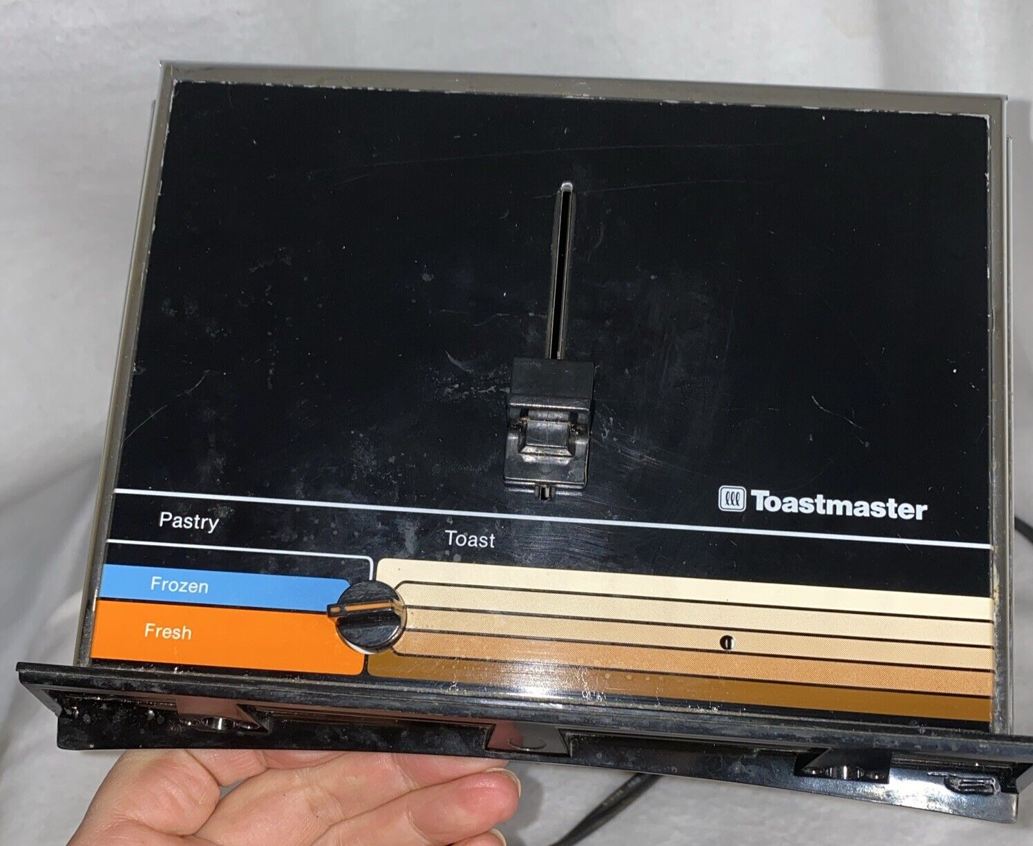 Retro Vintage Toastmaster D136 4 Slot Pastry & ToastToaster Tested-Works - read