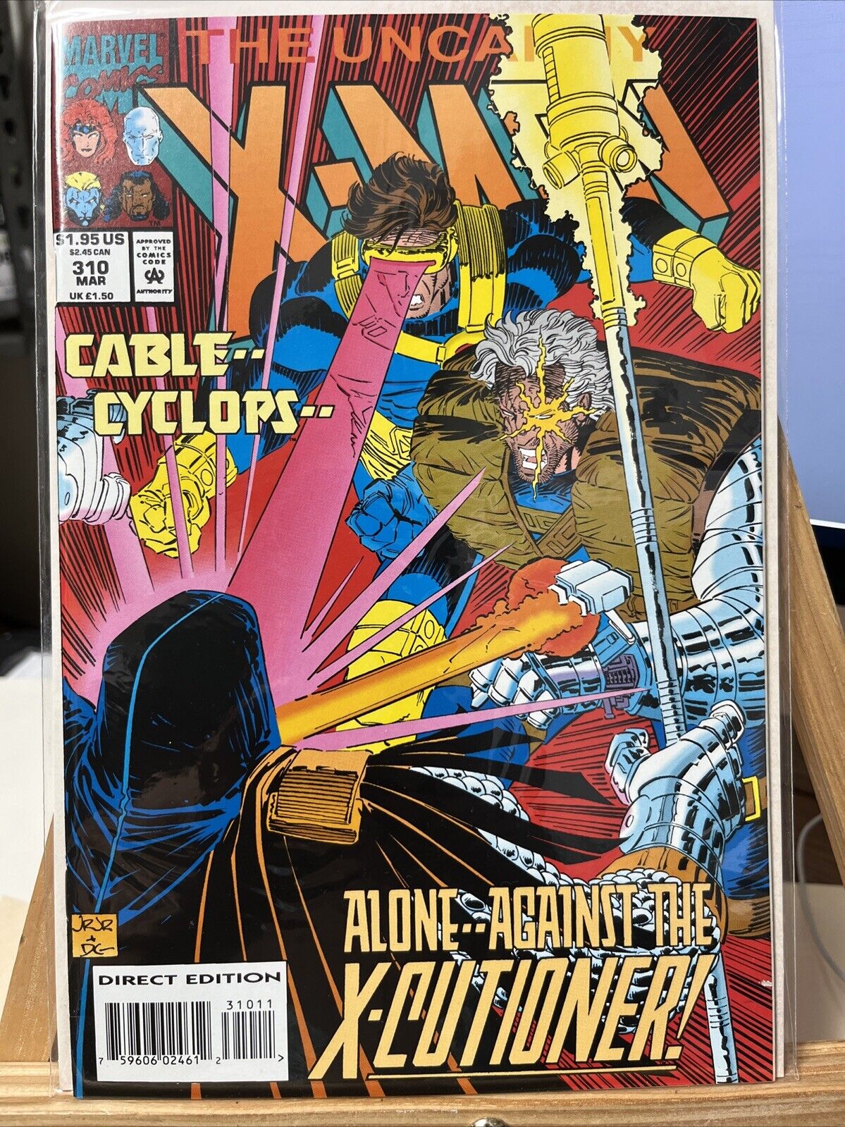 THE UNCANNY X-MEN, VOL.1 , #310 CABLE CYCLOPS, ALONE AGAINST THE X-CUTIONER1994