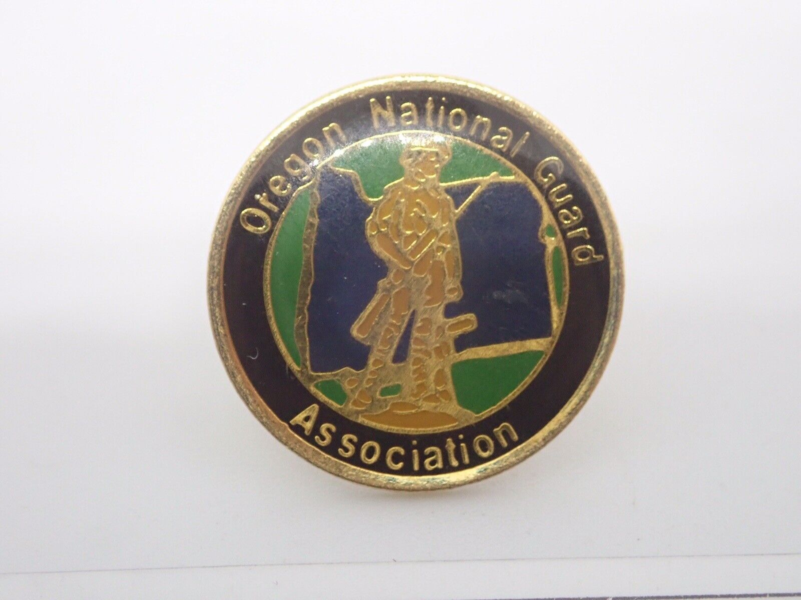Oregon National Gaurd Association Vintage Lapel Pin