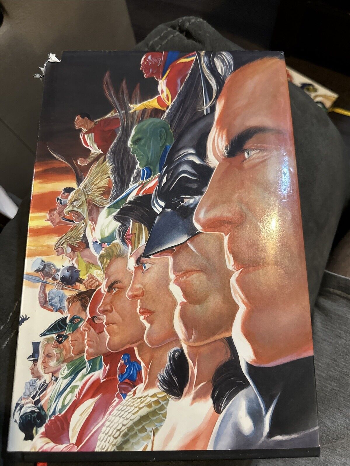Absolute Justice by Jim Krueger and Alex Ross 2009 Hardcover Book Missing Case