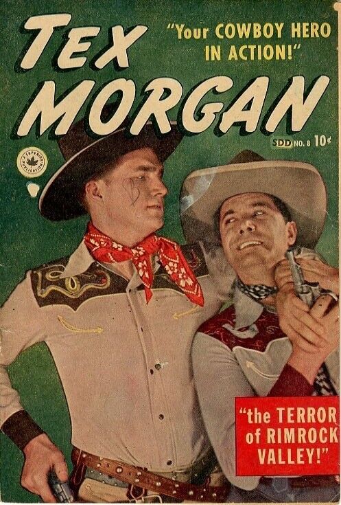 Tex Morgan  # 8   GOOD   Nov. 1949   Canadian Pub.  \
