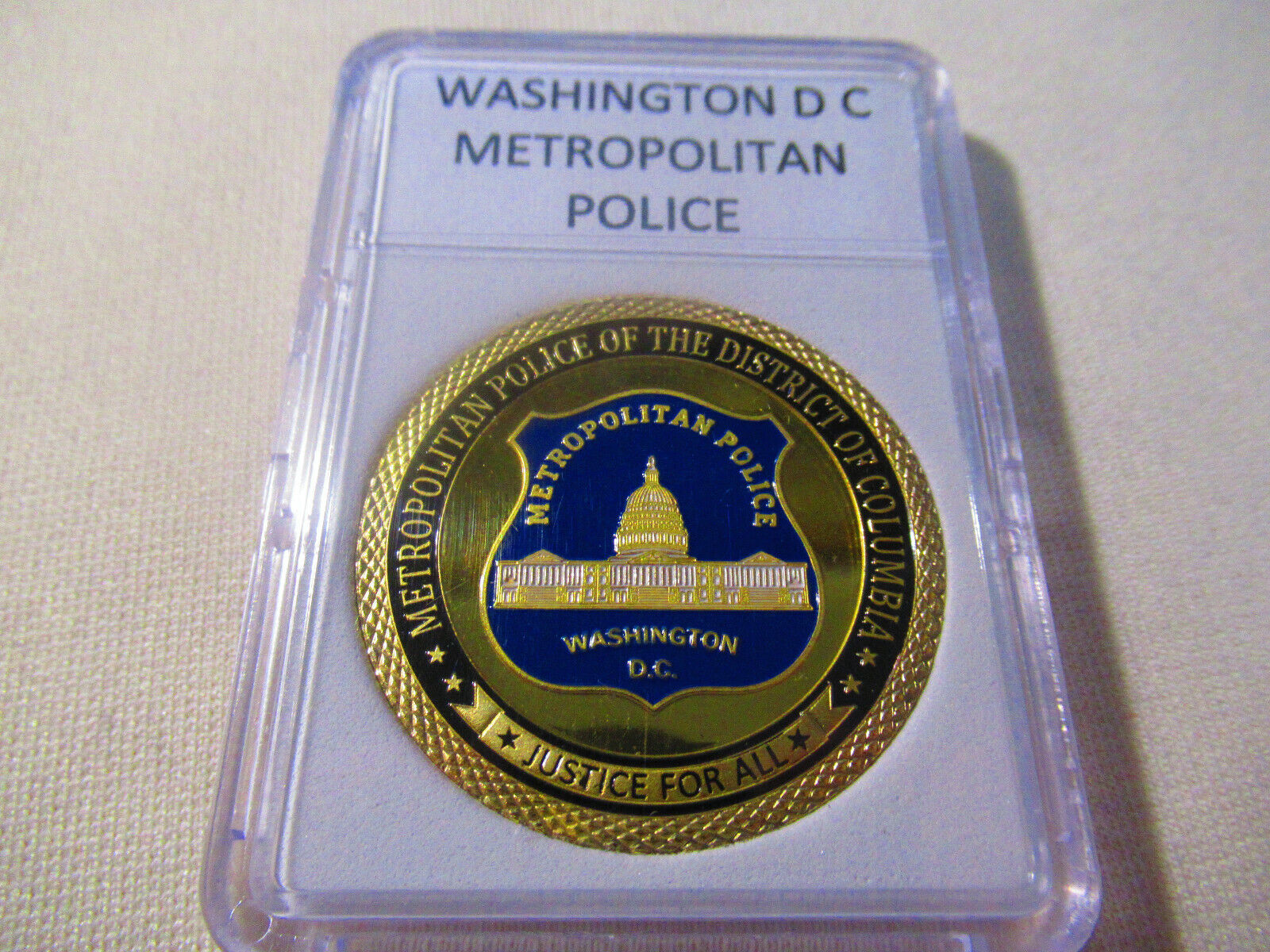 WASHINGTON DC METROPOLITAN Police Challenge Coin 