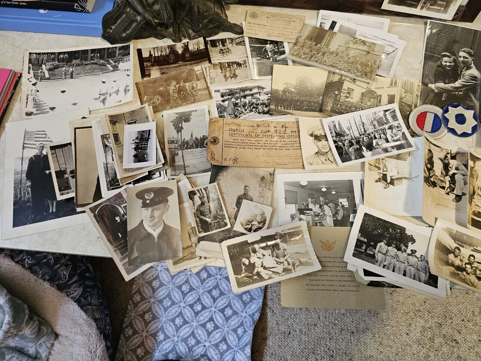 Huge Lot Of WWI/WWII Photos, Homefront, Navy, Army, 82nd Airborne