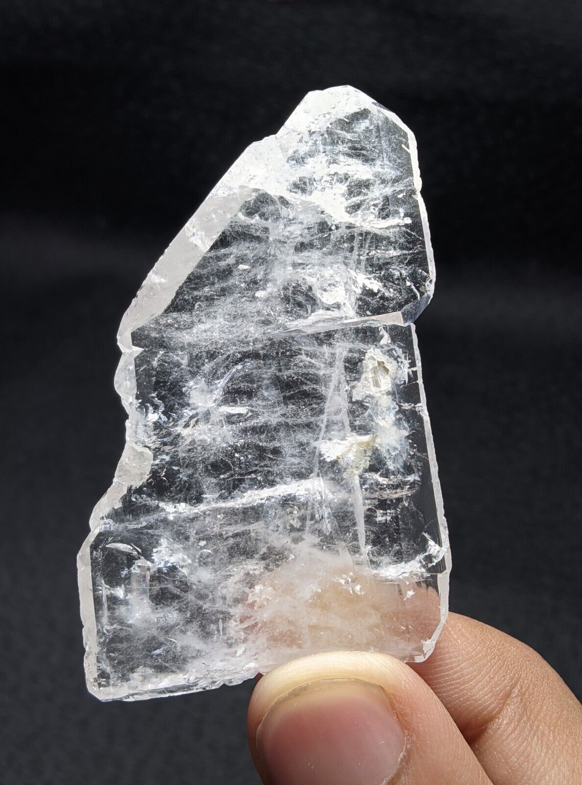 Faden Quartz Crystal With Clear Faden Line From Balochistan Pakistan