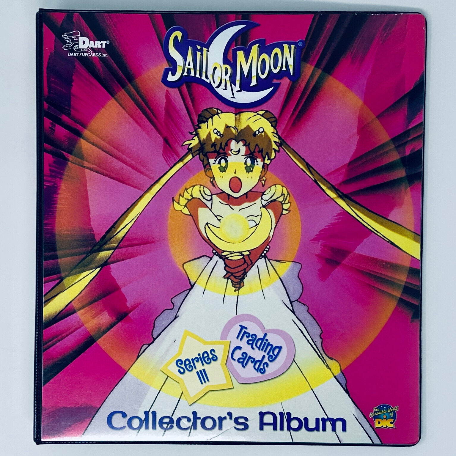 Sailor Moon Series 3 Collector\'s Album - Princess Serenity + Crescent Wand