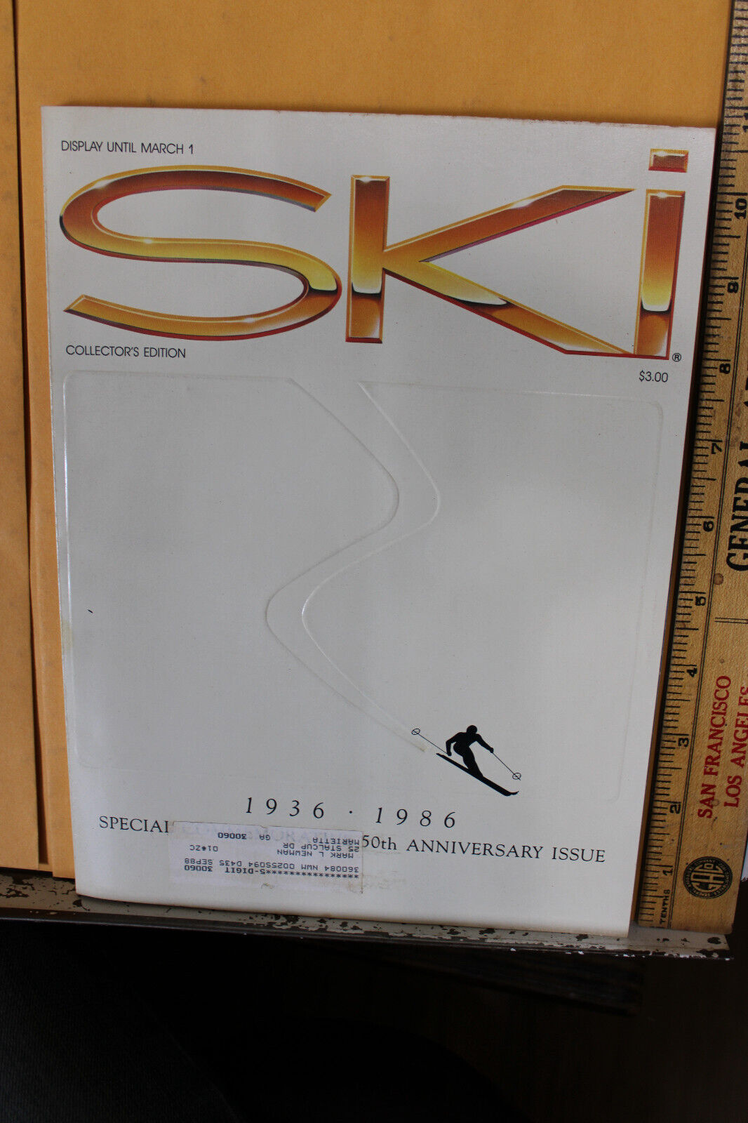 1986 Ski Magazine 50th Anniversary Howard Head Emile Allais Bob Beattie Lange
