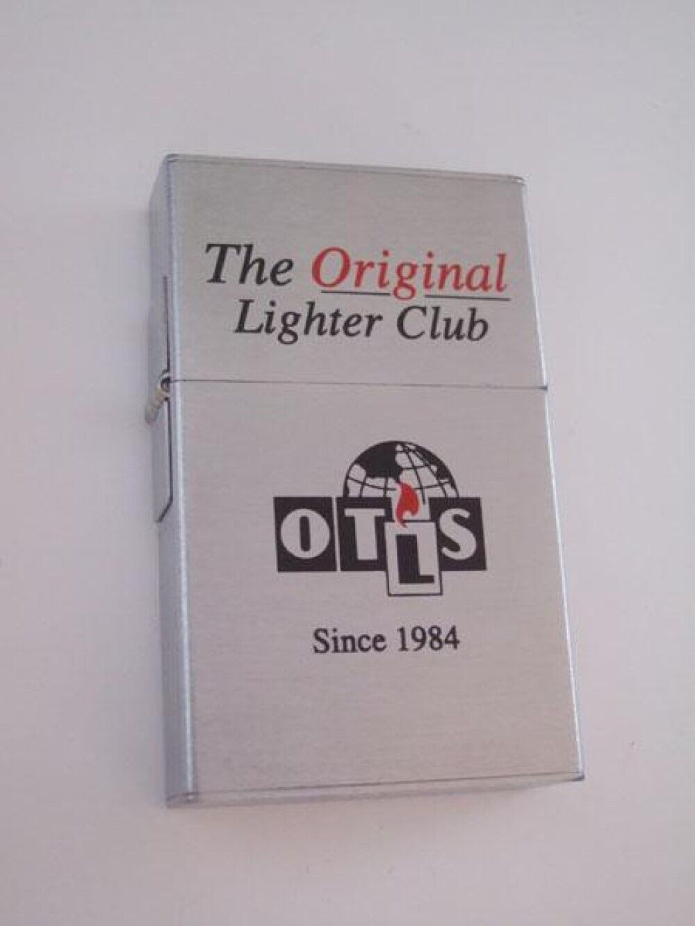 Vintage Zippo 1997 The Original Lighter Club OTLS 1932 Replica w/ Case Unfired