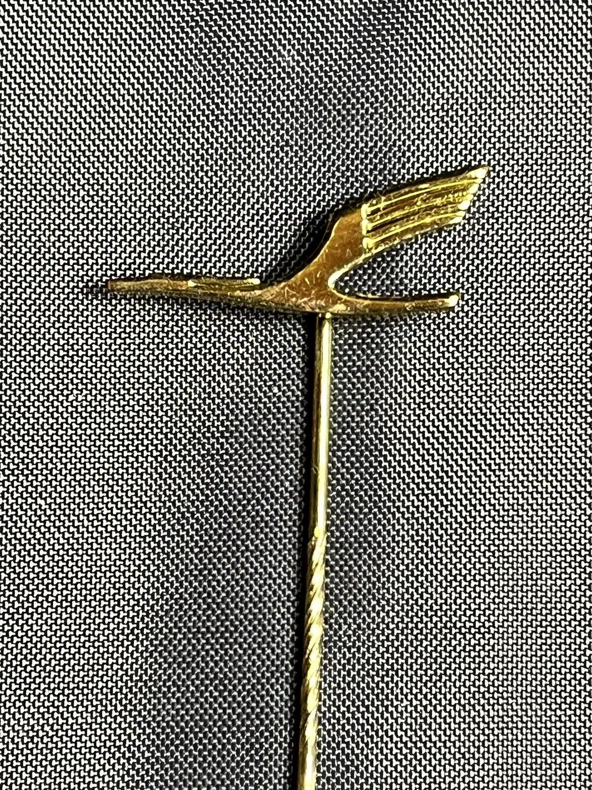 Vintage Germany LUFTHANSA Airlines Stick Pin Crane/Bird Federal Republic