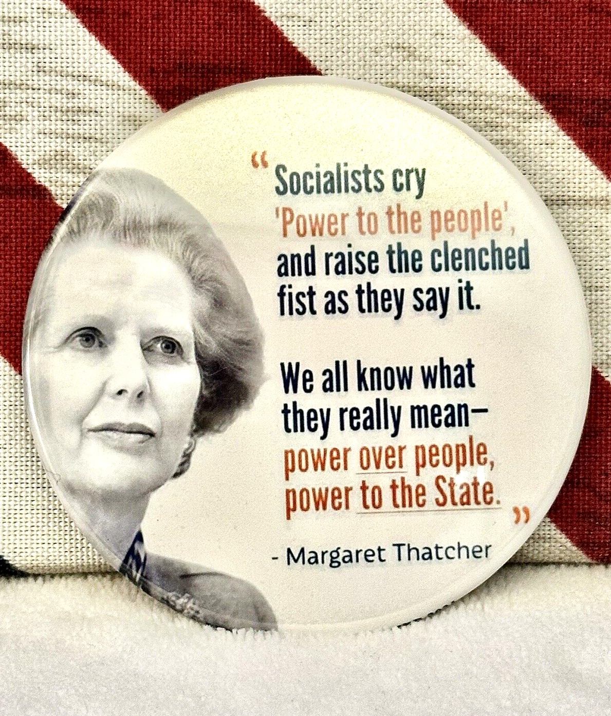 Margaret Thatcher Quote 2024 Political \
