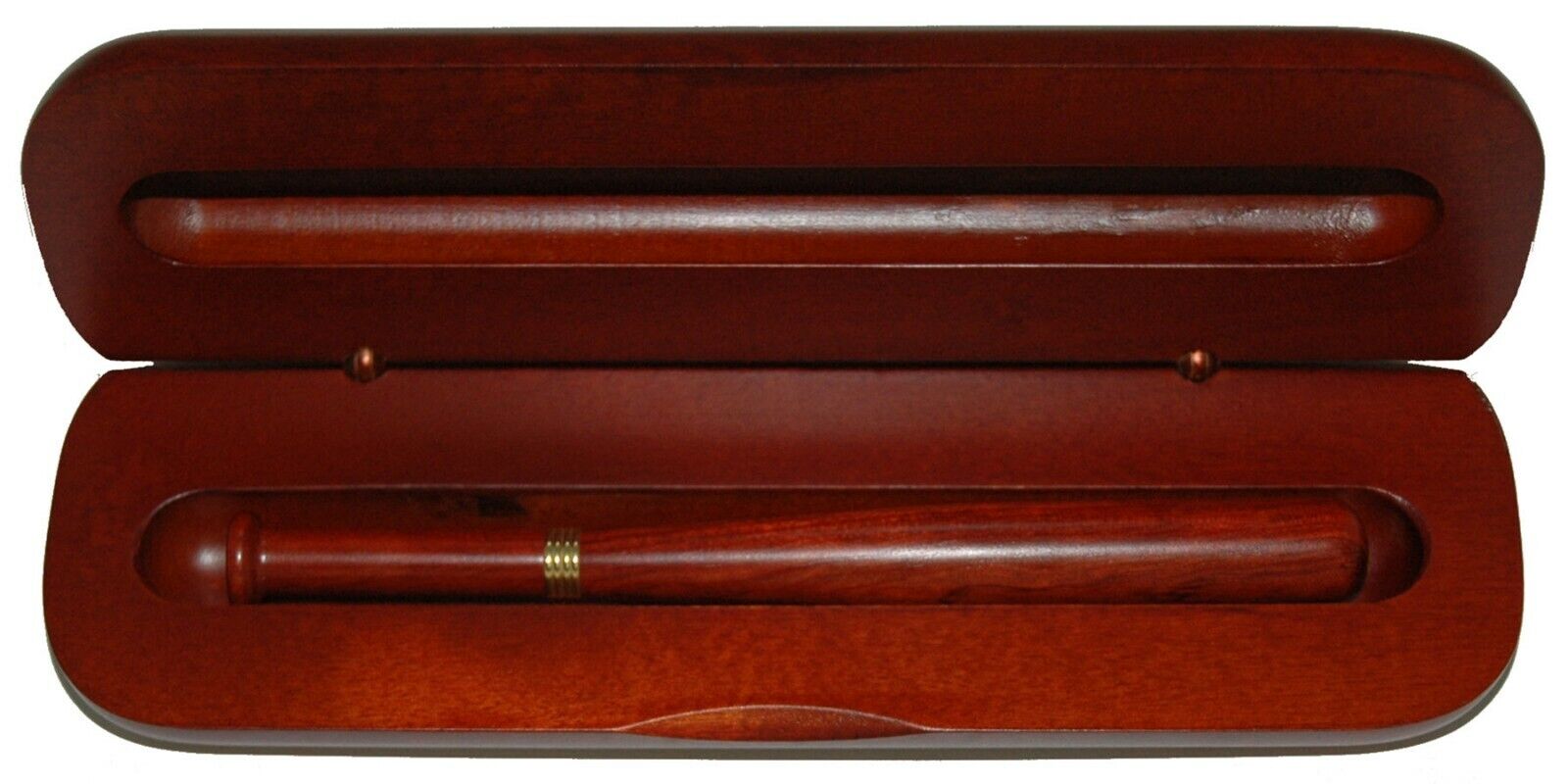 Rosewood Baseball Bat Ballpoint Pen Boxed