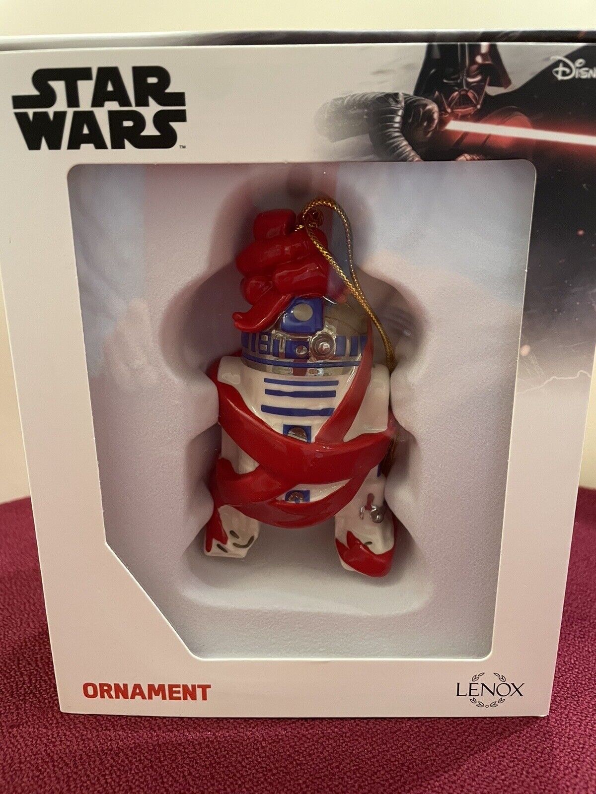 Lenox Star Wars R2D2 R2 D2 Christmas Ornament - New In Box