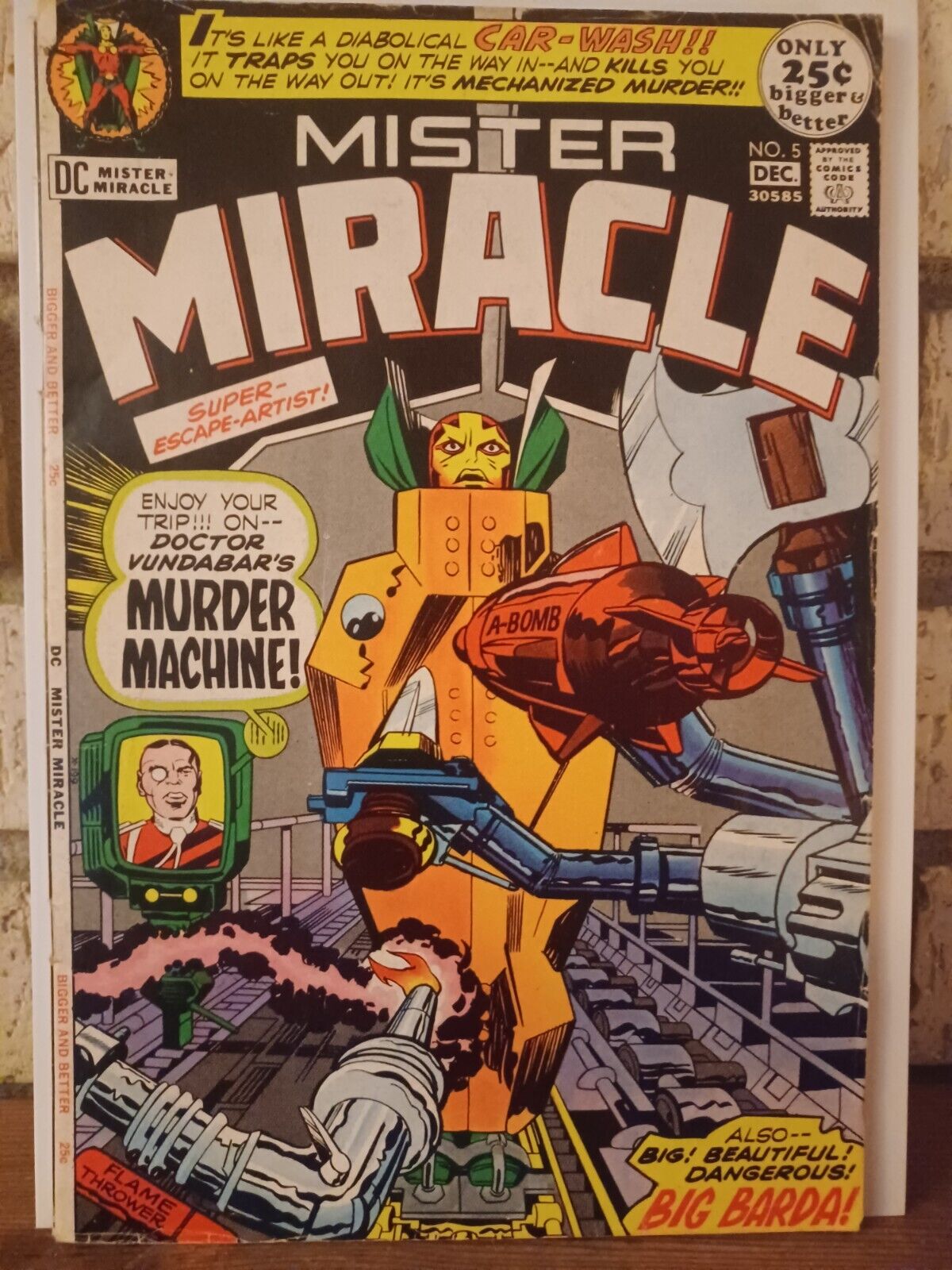 Mister Miracle #5, #19 (1971, 1977; DC Comics) ~VG~ Jack Kirby