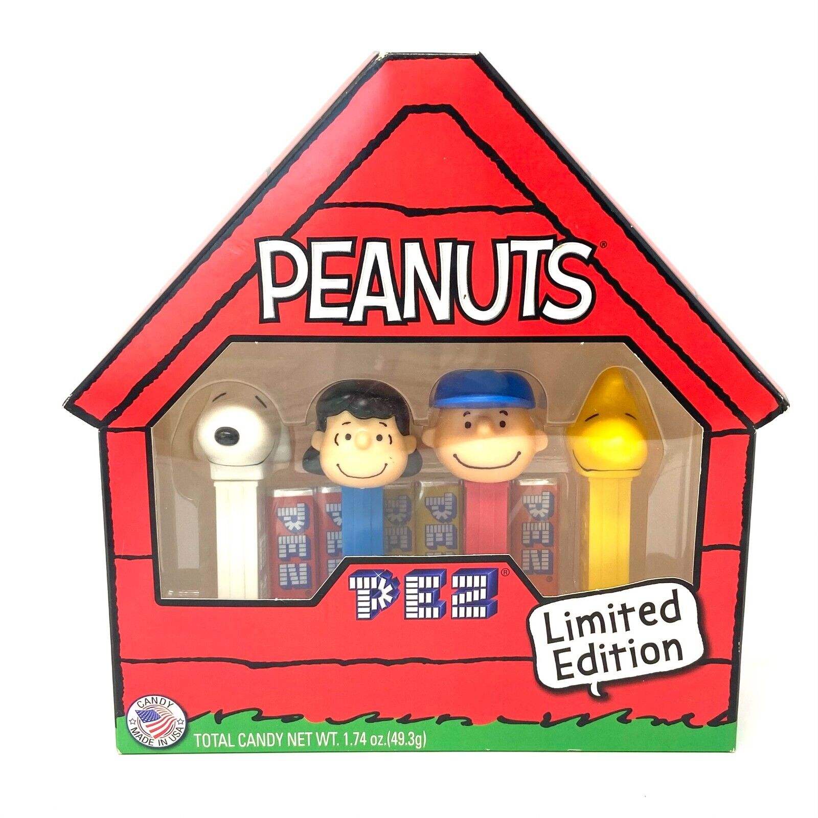 2015 Sealed Peanuts PEZ Limited Edition Snoopy Lucy Charlie Brown Woodstock